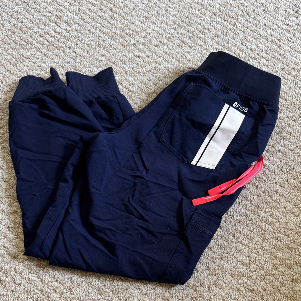 Figs Navy Jogger scrub pants